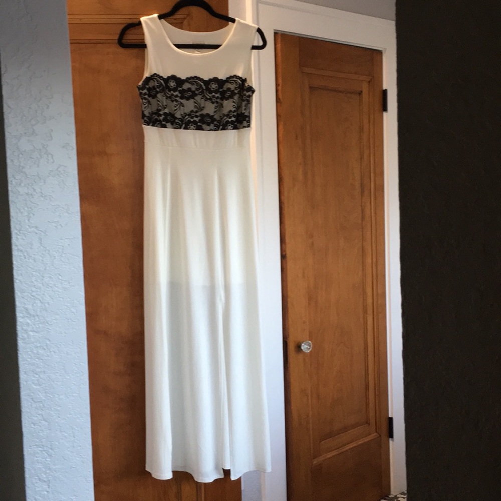 Cream colored holiday dress